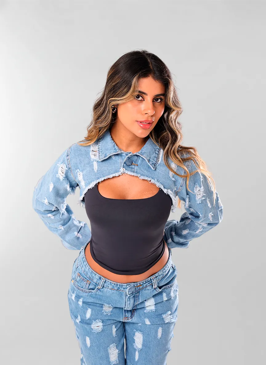Jaqueta Jeans